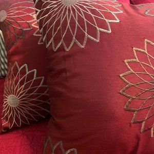 Embroidered Accent Pillows (Set of2)